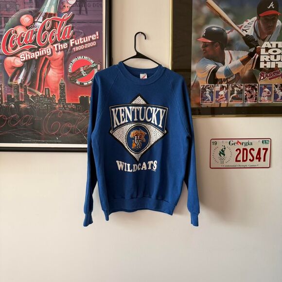 Vintage Kentucky Wildcats 90s Jezees Crewneck - Picture 1 of 5
